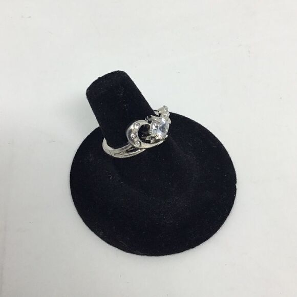 1 ct. CZ Heart Setting Fashion Ring (H15) - Picture 3 of 6